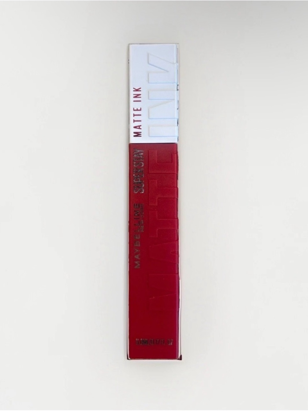Maybelline Matte Ink Liquid Lipstick - Deep Red 20 Pioneer